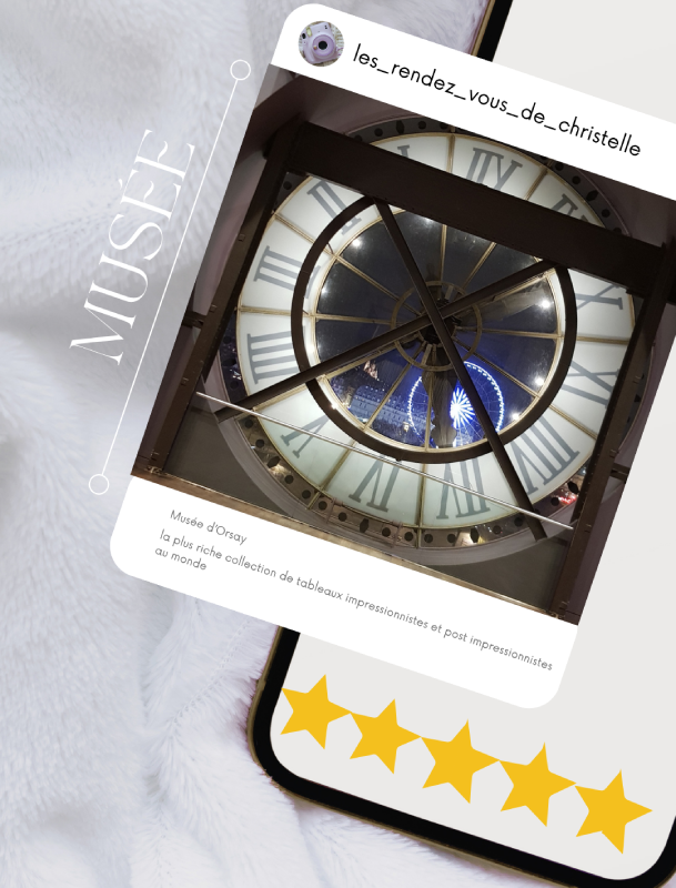 musée d'orsay collections visite paris horloge notation christelle lefresne