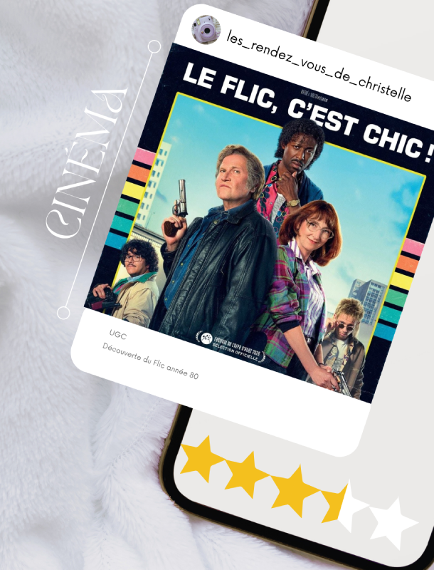 police flash 80 cinéma décalé notation christelle lefresne