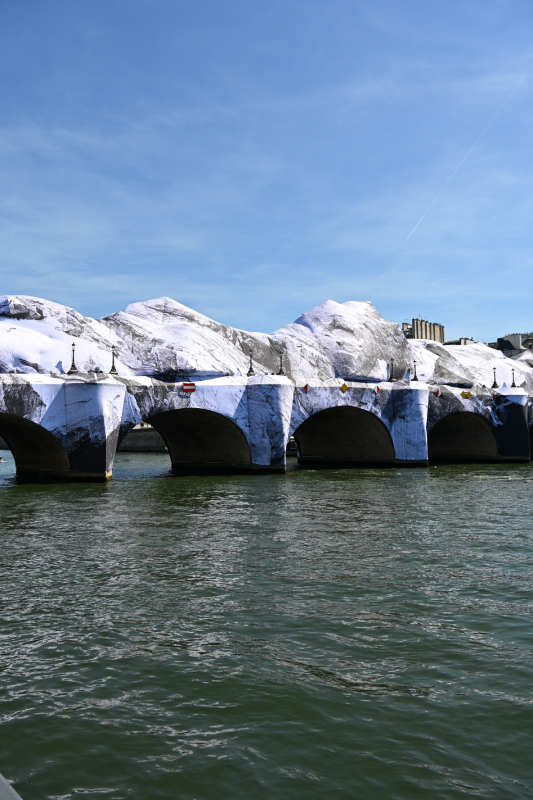 la caverne du pont neuf oeuvre ephémère hommage paris jr christelle lefresne (2)