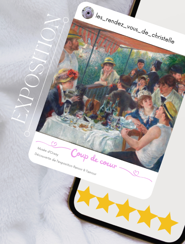 renoir et l'amour exposition musée d'orsay paris imprésionnisme peinture notation christelle lefresne