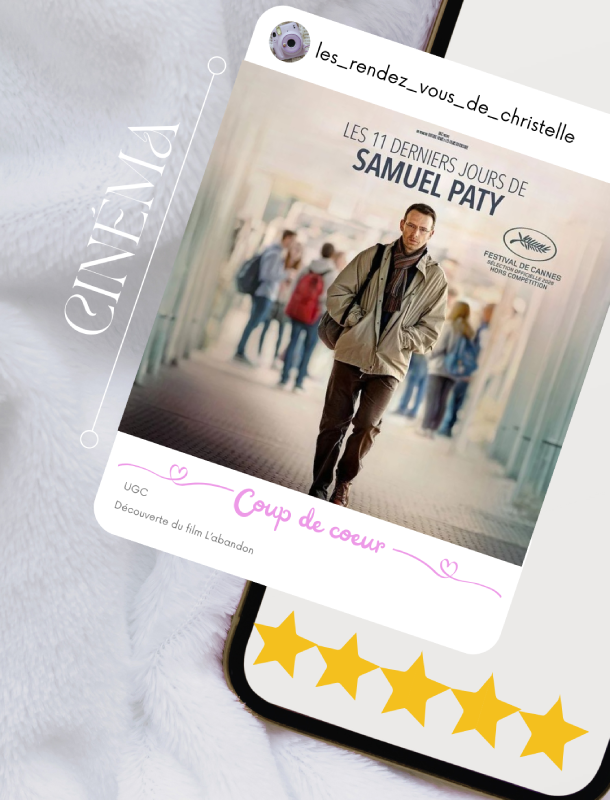 samuel paty faits réels cinéma film les 11 derniers jours notation christelle lefresne