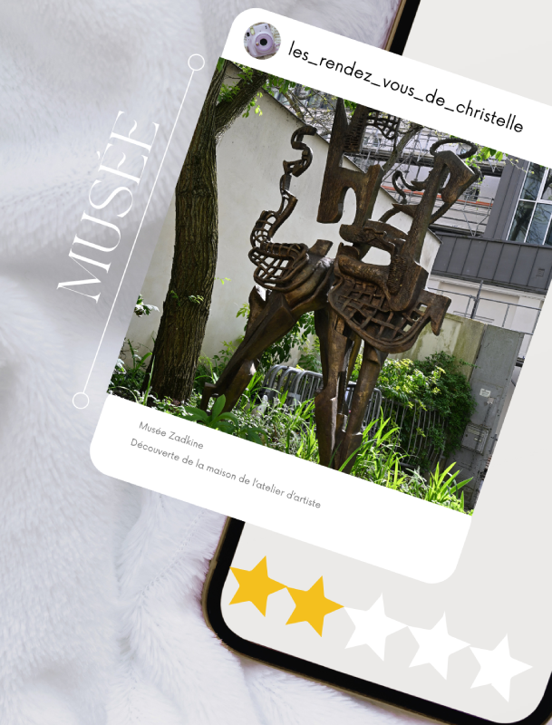 zadkine art déco musée paris atelier artiste musée christelle lefresne