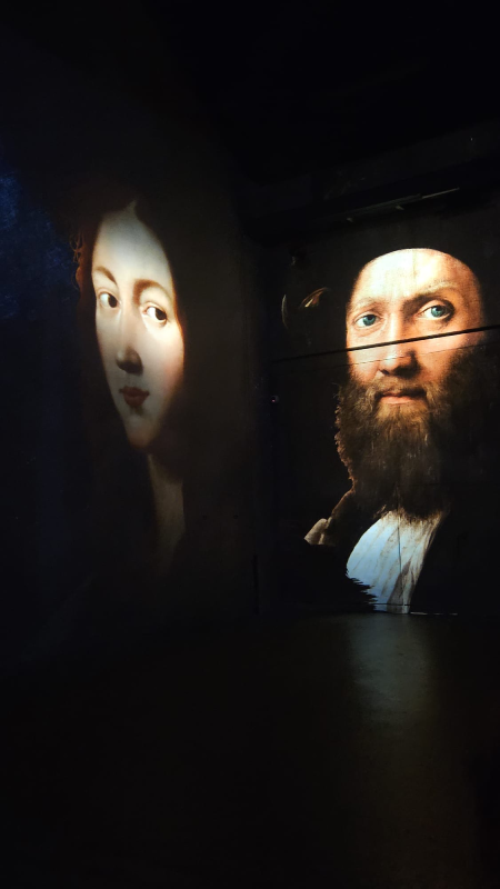 renaissance de vinci, raphaël, michel ange paris atelier des lumières oeuvres christelle lefresne (13)