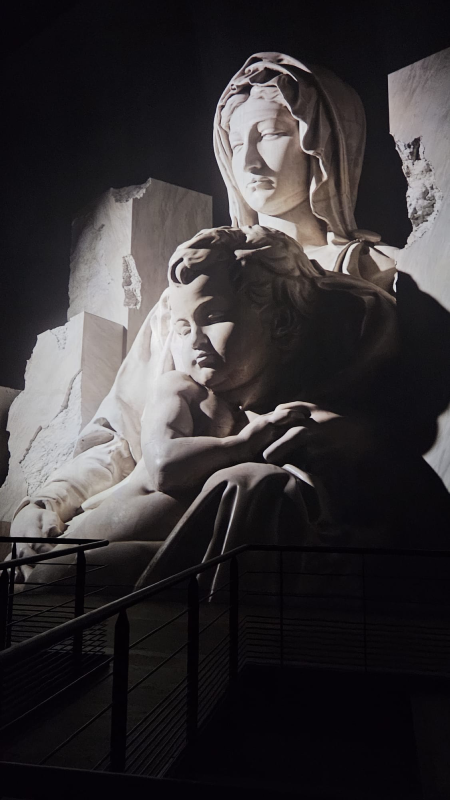 renaissance de vinci, raphaël, michel ange paris atelier des lumières oeuvres christelle lefresne (4)